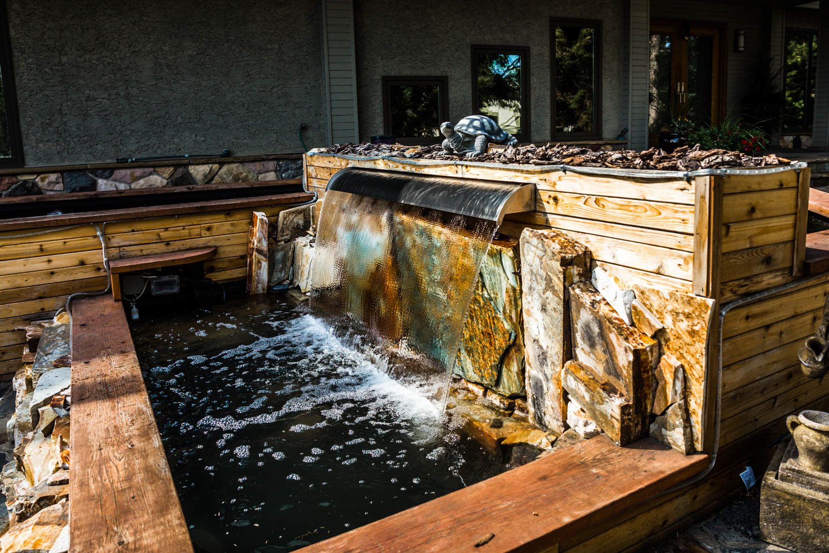 water feature maintenance