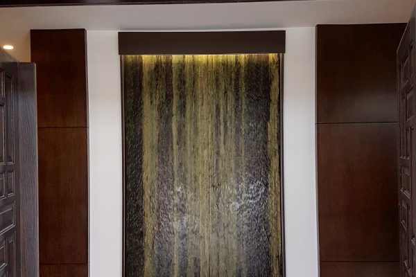 water wall feature